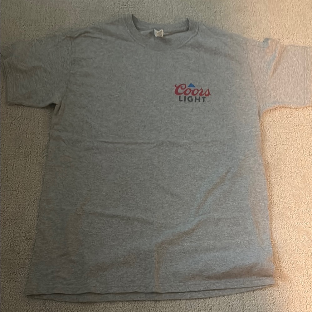 gray mens coores light shirt